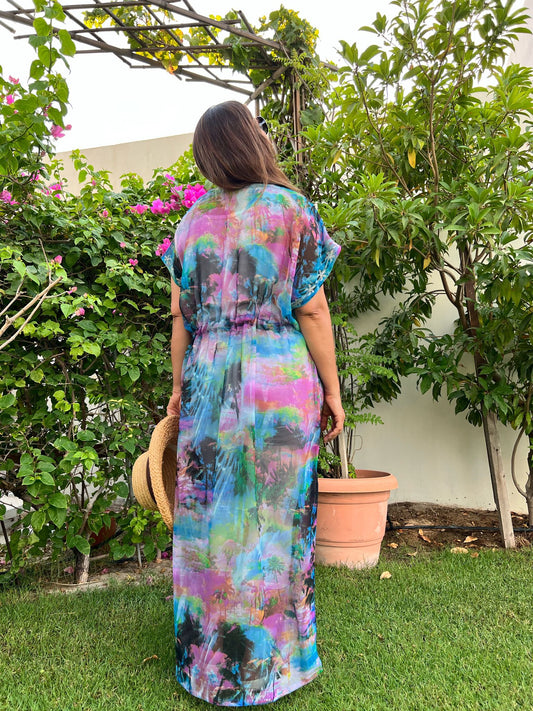 Malibu Kimono Purple