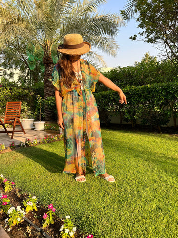 Malibu Kimono Yellow